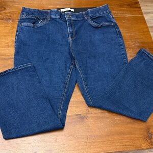 Cato Dark Blue Straight Leg Jeans